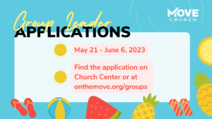 Summer Group Leader Applications
